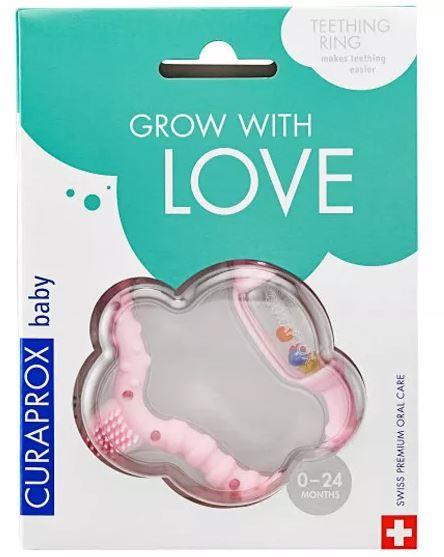 Curaprox Teething Ring - Pink