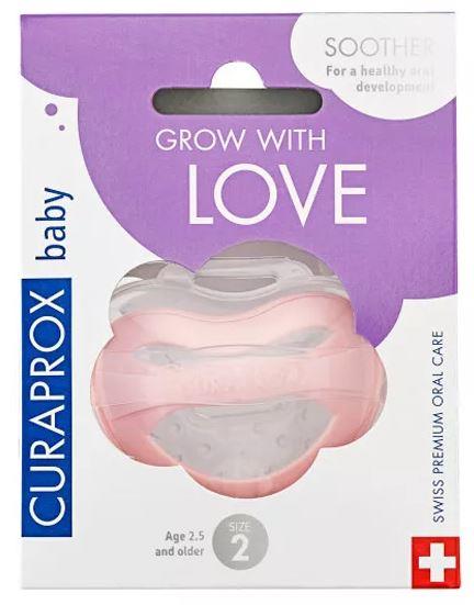 Curaprox Baby Soother Pacifier Pink Size 2