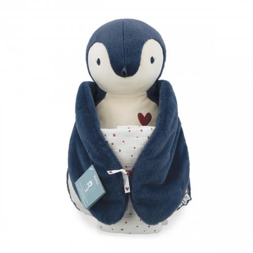 Kaloo Penguin Plush Swaddle