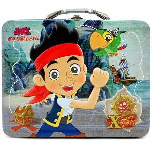 Jake and the Neverland Pirates Tin Lunch Box Blue