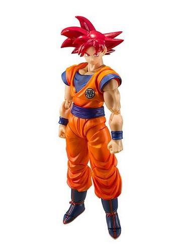 Dragon Ball Daima Super Saiyan God Goku Figure