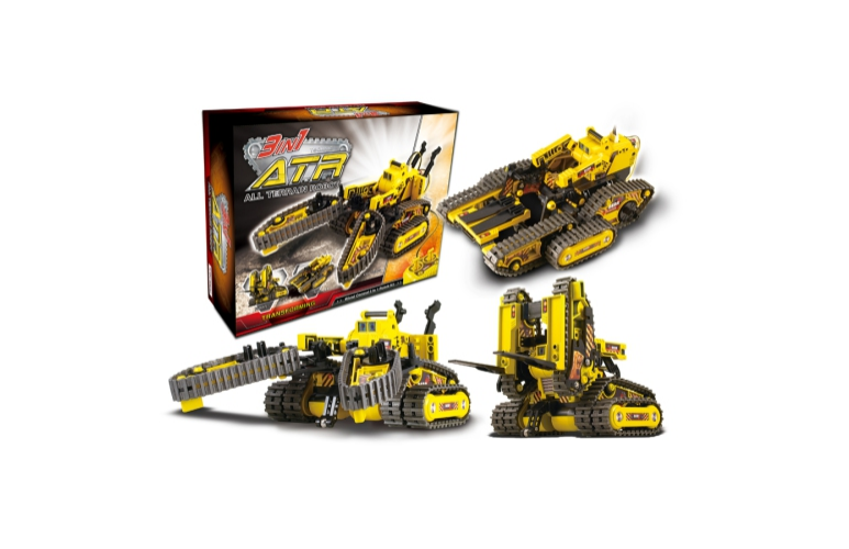 All Terrain 3-in-1 RC Robot Kit