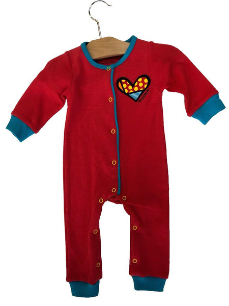 Britto Onesie Red Heart (6 - 12 months)