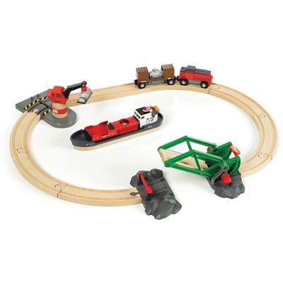 Brio Cargo Harbor Train Set - 33061