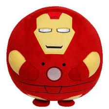 TY Beanie Ballz Marvel - Iron Man (Med)