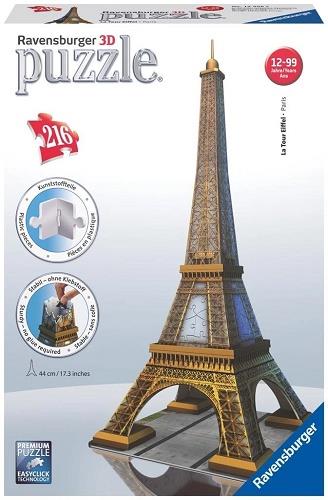 Ravensburger 3D Puzzle Eiffel Tower (216pcs)