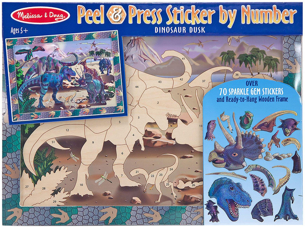 Melissa & Doug Peel Press Dinosaur