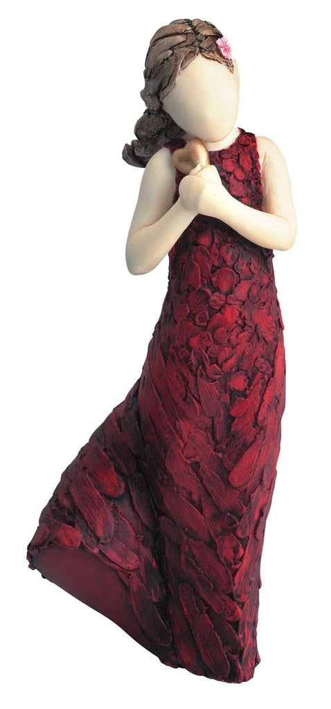 Red With Love Figurine