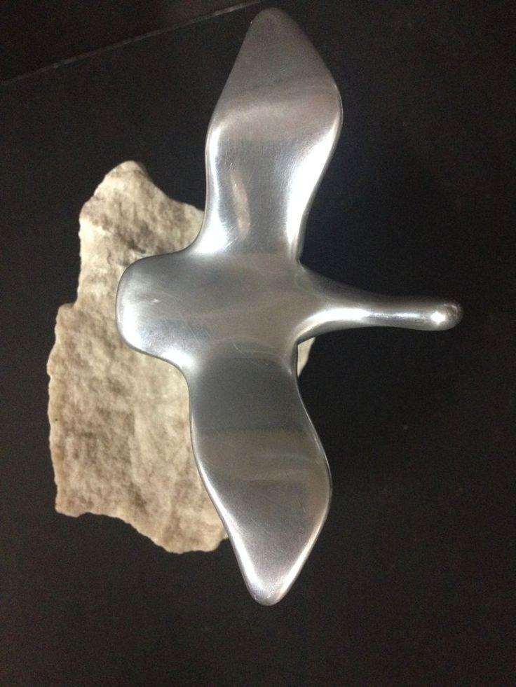 Goose on Marble Figure