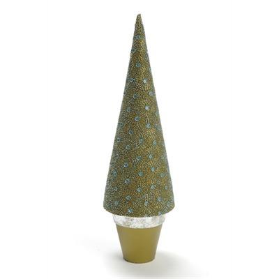 Green Cone X-mas Tree 9.5" Figurine
