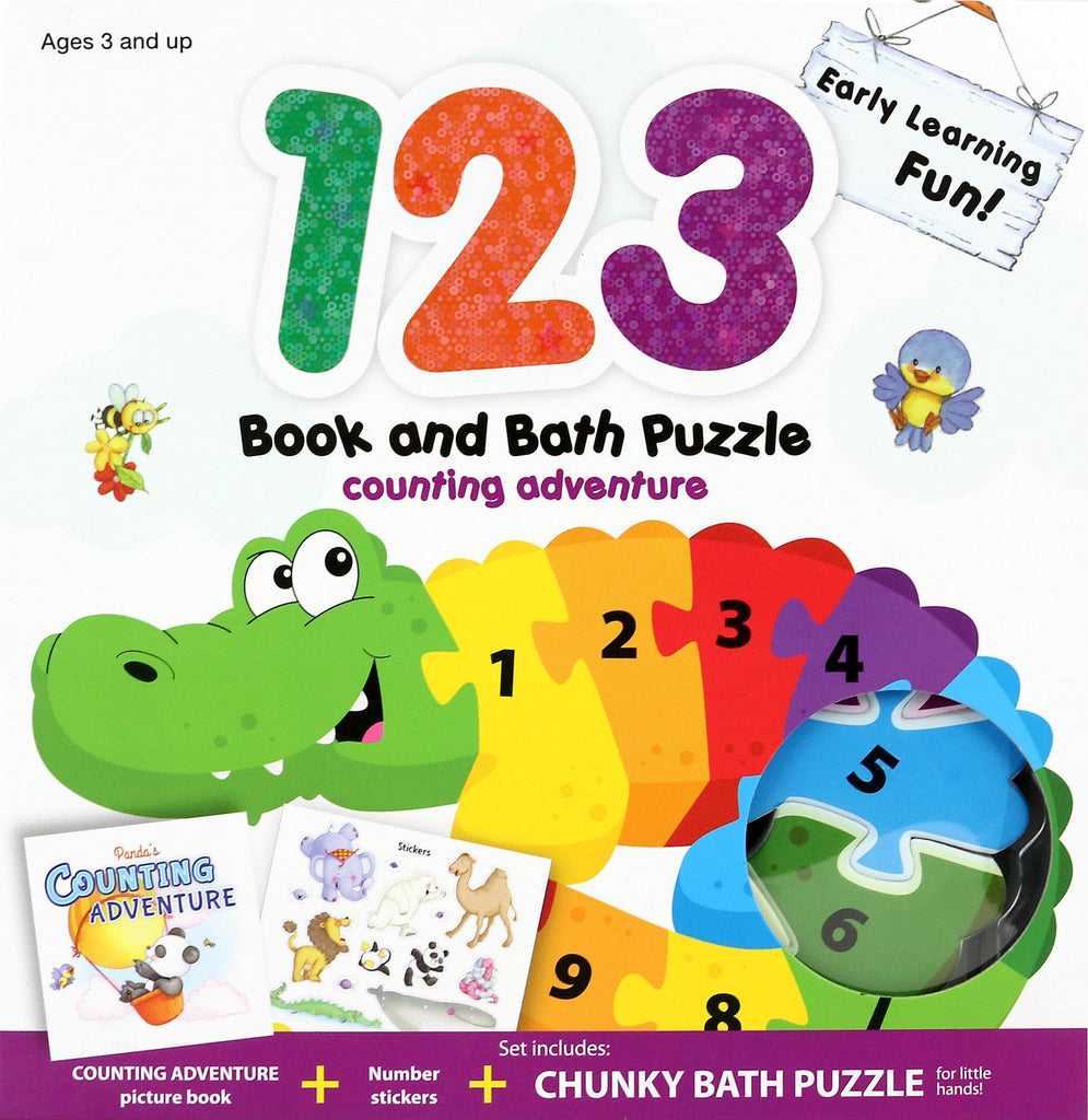 Spice Box 123 Book & Bath Puzzle