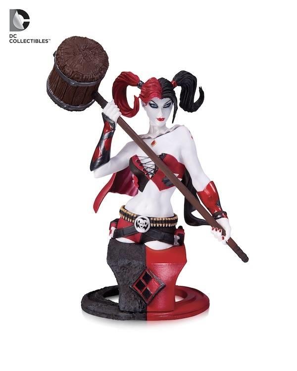 DC Collectibles Super Villains Harley Quinn 2nd Edition Bust