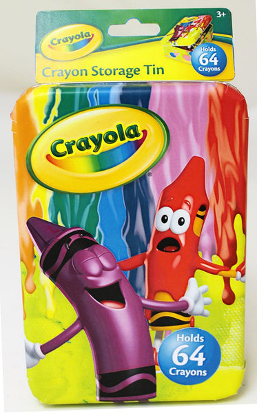 Crayola Square Tin Case Tin Box
