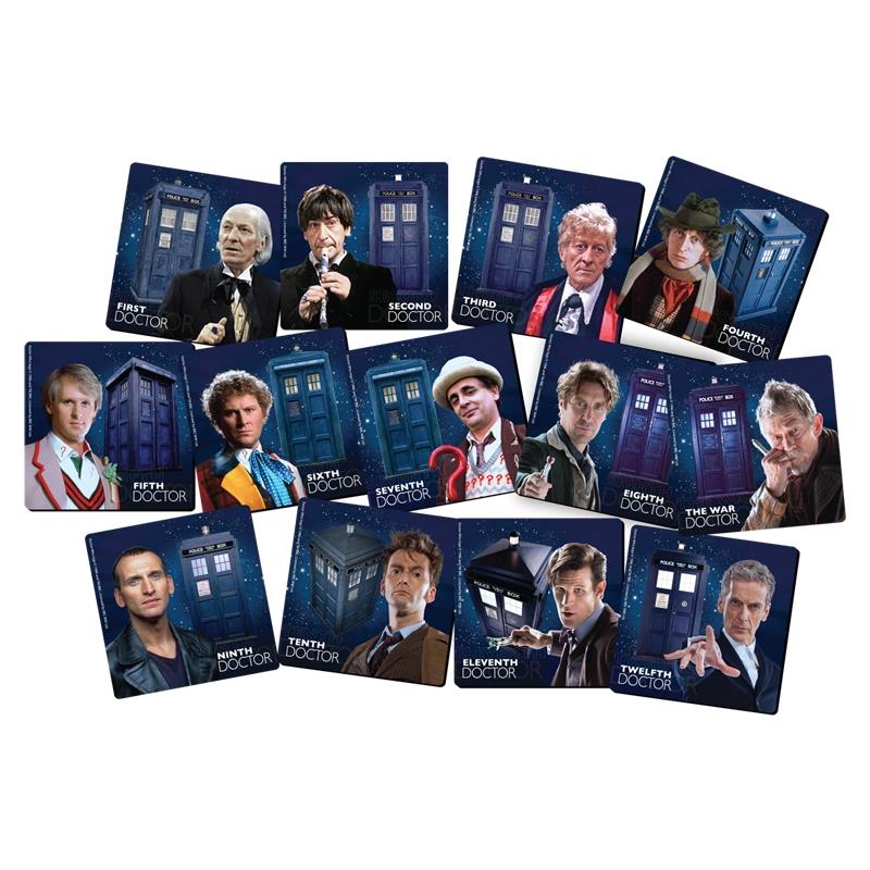 Doctor Who 13 Pcs Coaster Set