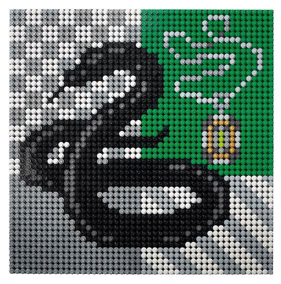 Lego Harry Potter Hogwarts Crests Dot Art - 31201