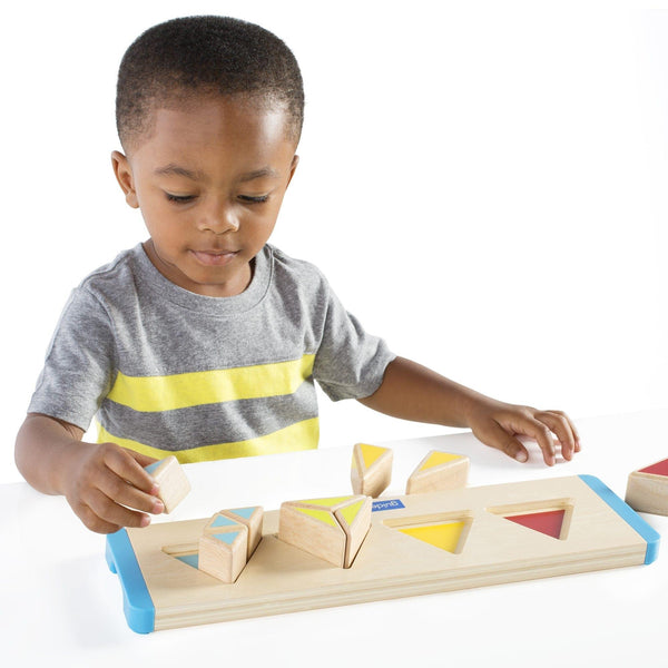 Guidecraft Started Fractions Triangle - Jouets LOL Toys
