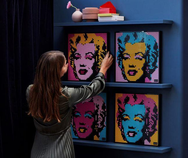 Lego Art Andy Warhol's Marilyn Monroe Dot Art - 31197