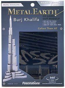 Metal Earth Burj Kalifa Metal 3D Model - Jouets LOL Toys