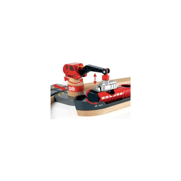 Brio Cargo Harbor Train Set - Jouets LOL Toys