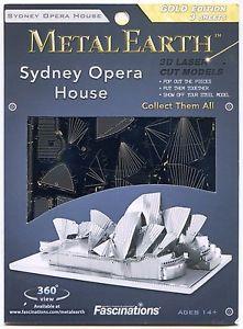Metal Earth Sydney Opera House Metal 3D Model - Jouets LOL Toys
