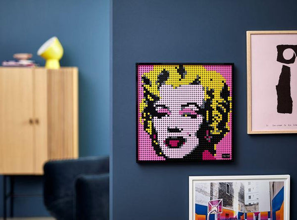 Lego Art Andy Warhol's Marilyn Monroe Dot Art - 31197
