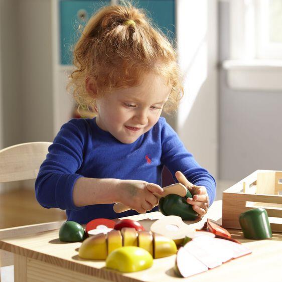 Melissa & Doug Wooden Cutting Food