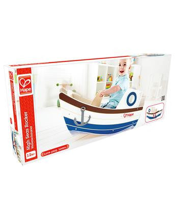 Hape High Seas Rocker Boat - Jouets LOL Toys