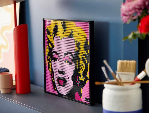 Lego Art Andy Warhol's Marilyn Monroe Dot Art - 31197