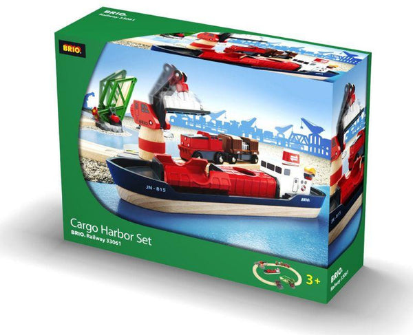 Brio Cargo Harbor Train Set - Jouets LOL Toys