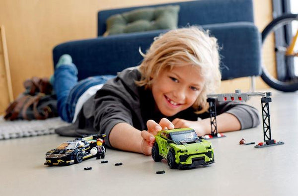 Lego Speed Champions Lamborghini Urus ST-X and Lamborghini Huracan Super Trofeo EVO - 76899