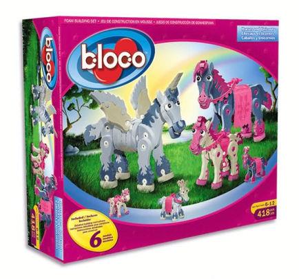 Bloco Puzzle Horses And Unicorn - Jouets LOL Toys