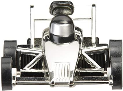 Aeromax Silver Aero Pull Back Race Car (Black)