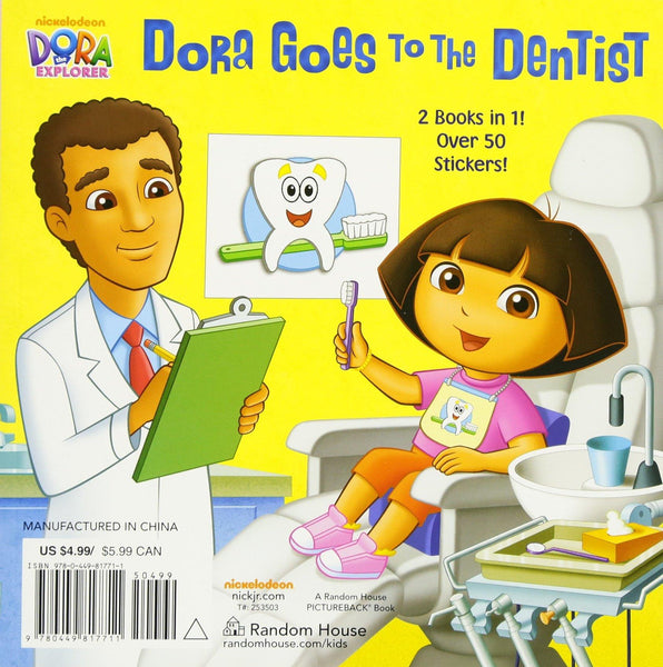 Dora Goes to the Doctor/Dentist Book - Jouets LOL Toys