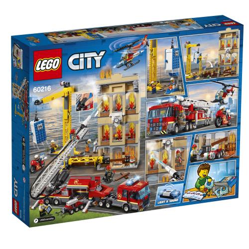 Lego City Downtown Fire Brigade - 60216 - Jouets LOL Toys