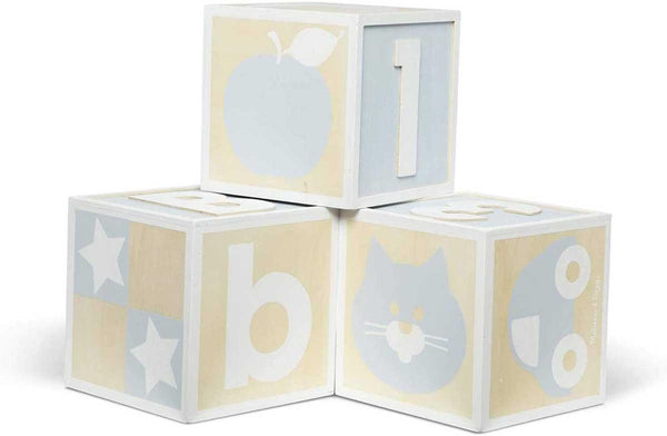 Melissa & Doug Jumbo Wooden ABC-123 Blocks (Neutral) (Montreal, In-Store or Pickup ONLY)