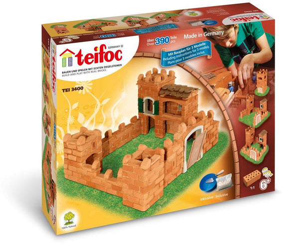 Teifoc Large Castle Brick Construction Set - Jouets LOL Toys