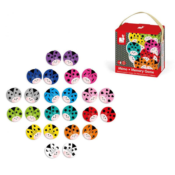 Janod Coccicolor Memory Game - Jouets LOL Toys