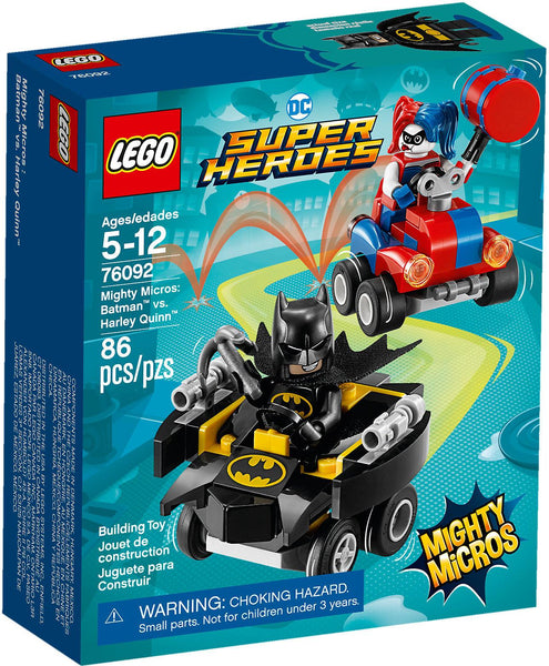 Lego DC Super Heroes Mighty Micros Batman vs Harley Quinn - 76092 - Jouets LOL Toys