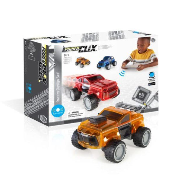 Guidecraft PowerClix Bluetooth Racers Design Set - Jouets LOL Toys