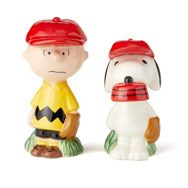 Enesco Peanuts Charlie Brown & Snoopy S&P Set - Jouets LOL Toys