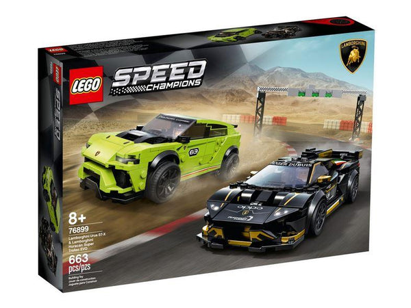 Lego Speed Champions Lamborghini Urus ST-X and Lamborghini Huracan Super Trofeo EVO - 76899