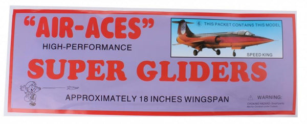 Foam Airplane Air-Aces Super Gliders (Speed King)