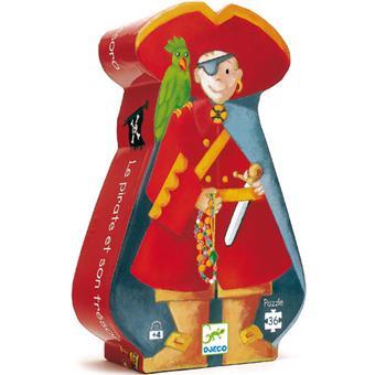 Djeco Silhouette Pirate Puzzle - Jouets LOL Toys