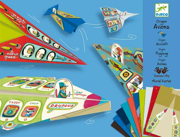 Djeco Origami Plane - Jouets LOL Toys
