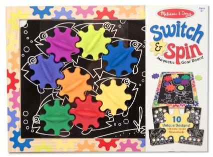 Melissa & Doug Switchspin Magnetic Gear - Jouets LOL Toys