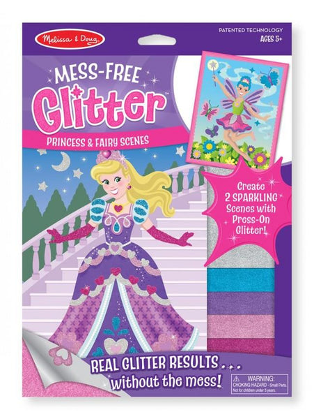 Melissa & Doug Mess-Free Glitter Princess & Fairy Scenes