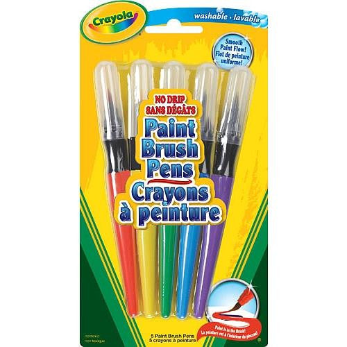 Crayons à peinture lavables Crayola no drip sans dégats