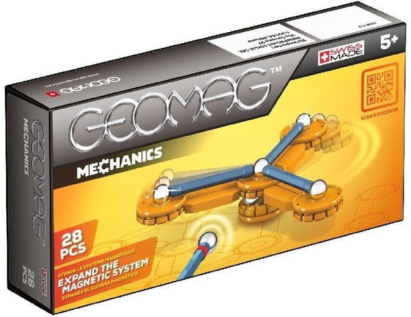 Geomag Mechanics 28 PCS - Jouets LOL Toys