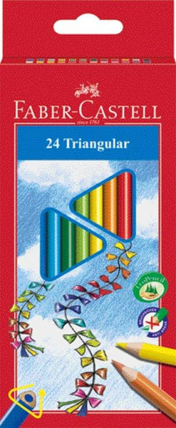 Faber Castell Triangular Color Pencils - Jouets LOL Toys