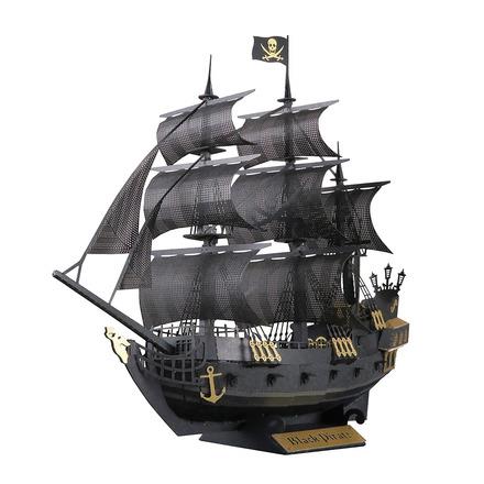 Paper Nano Black Pirate Ship - Jouets LOL Toys